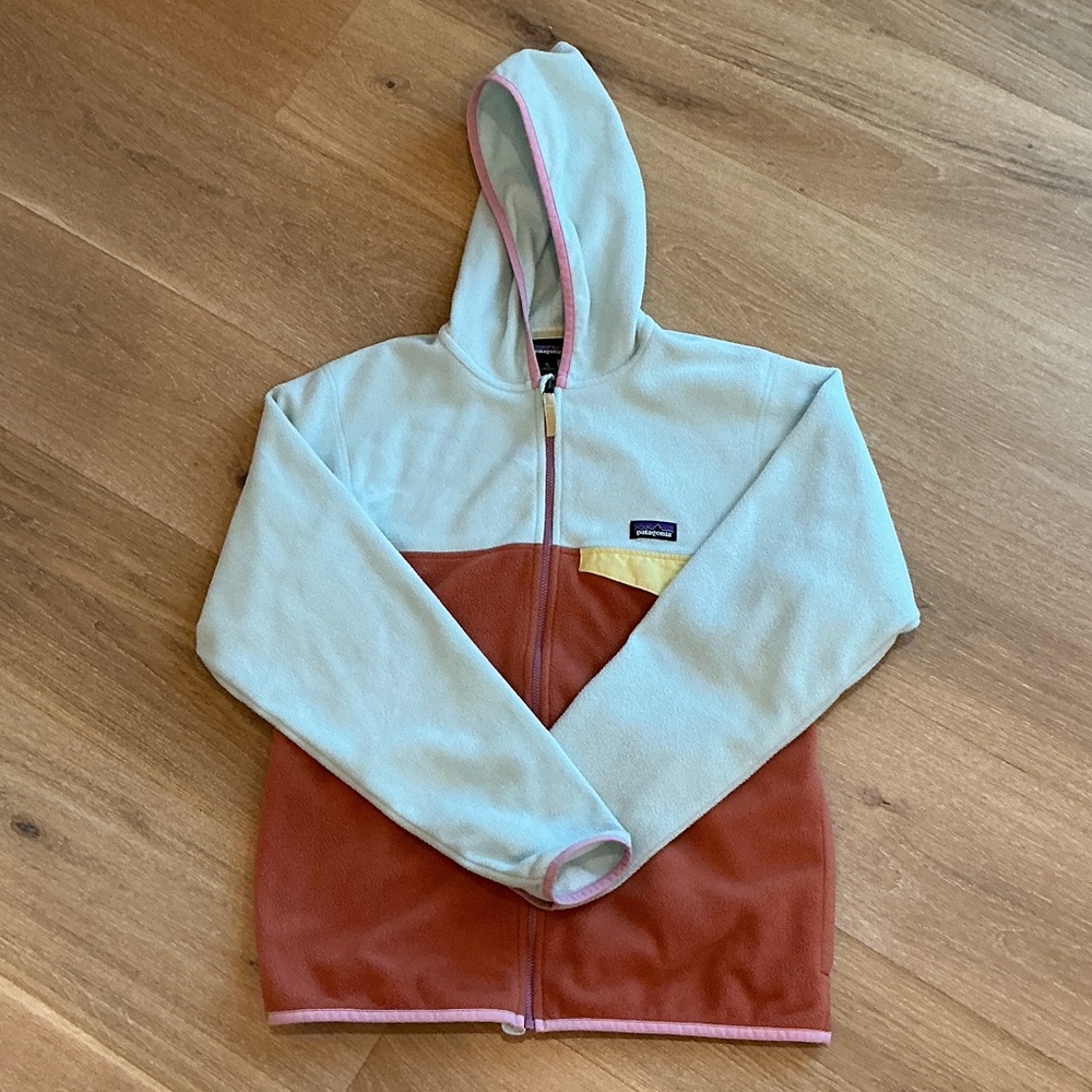 Patagonia Kids Micro D Snap-T Fleece Jacket | Size XL - Picture 3 of 8